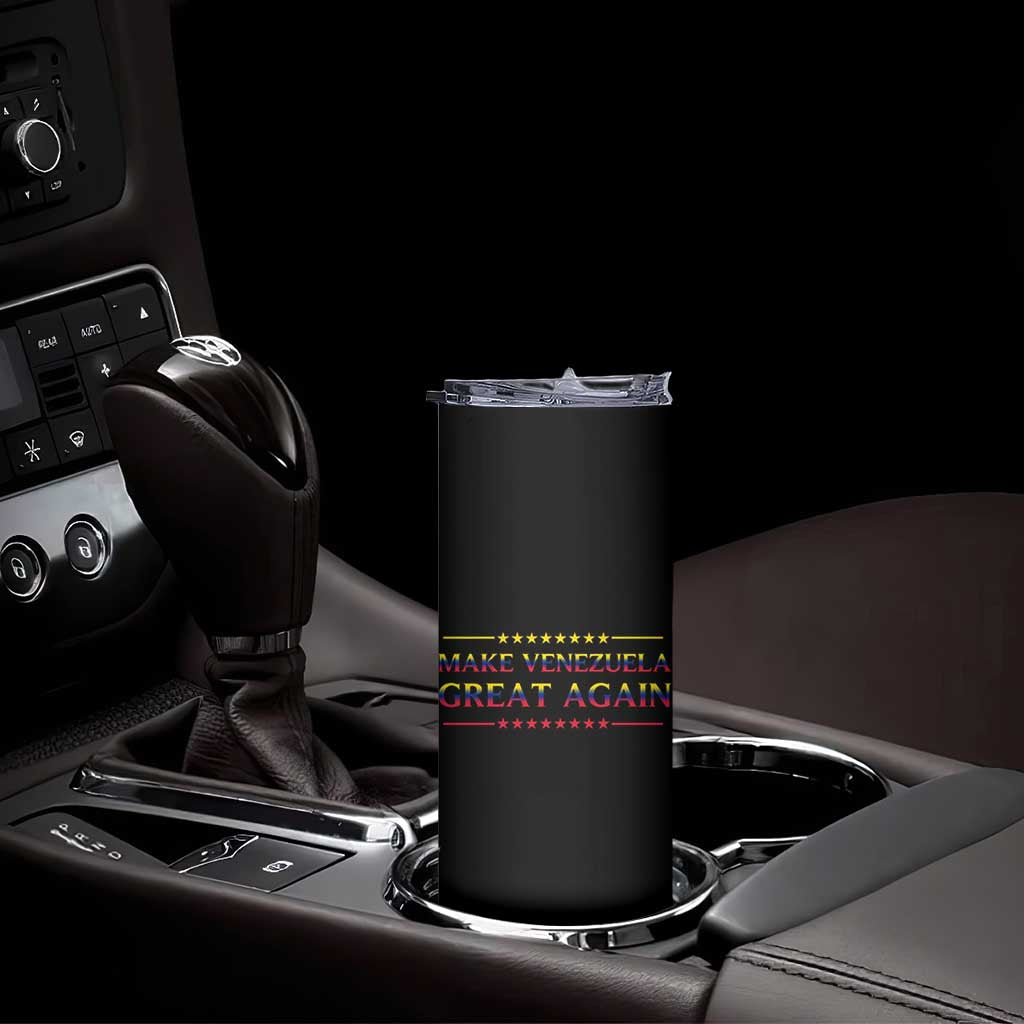 International Venezuela Gifts Skinny Tumbler Make Venezuela Great Again TS12 Print Your Wear