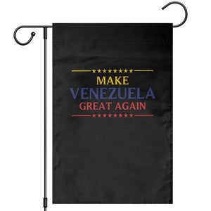Venezuela Libre Garden Flag Make Venezuela Great Again TS12 Black Print Your Wear