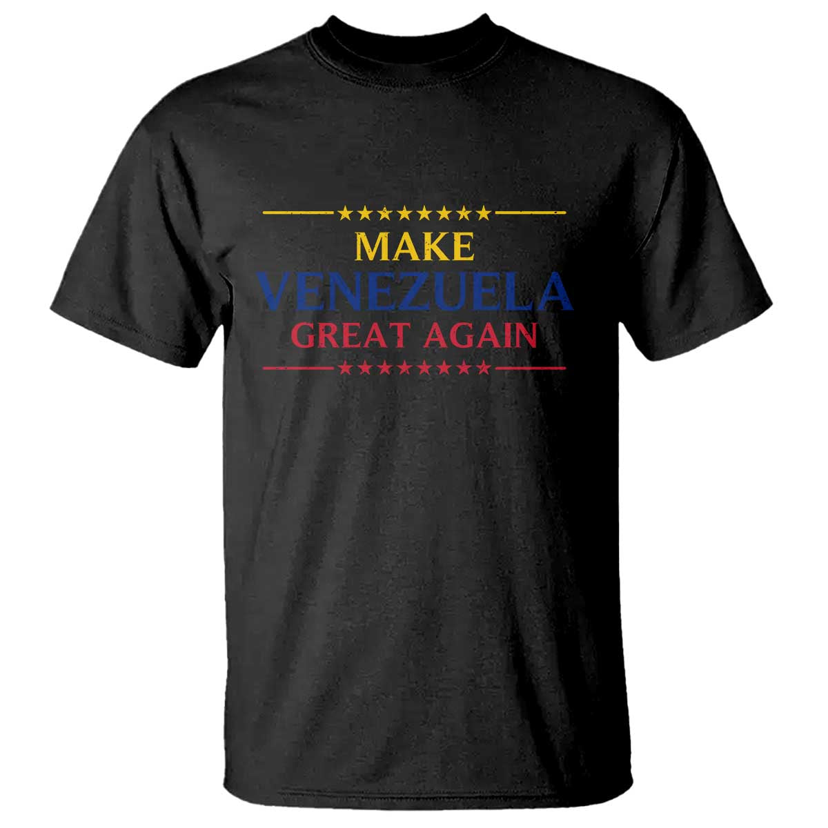 Venezuela Libre T Shirt Make Venezuela Great Again TS12 Black Print Your Wear