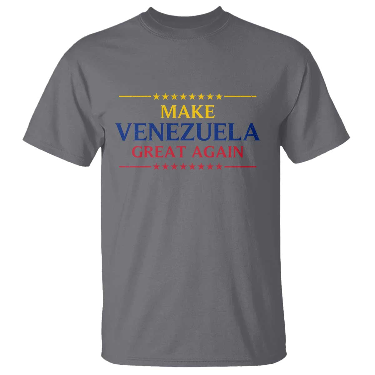 Venezuela Libre T Shirt Make Venezuela Great Again TS12 Charcoal Print Your Wear