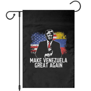 Venezuela Libre Garden Flag Funny Trump Make Venezuela Great Again TS12 Black Print Your Wear