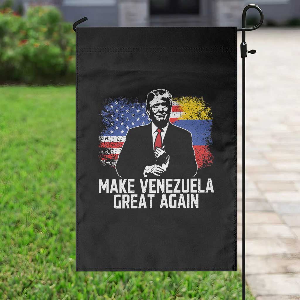 Venezuela Libre Garden Flag Funny Trump Make Venezuela Great Again TS12 Print Your Wear