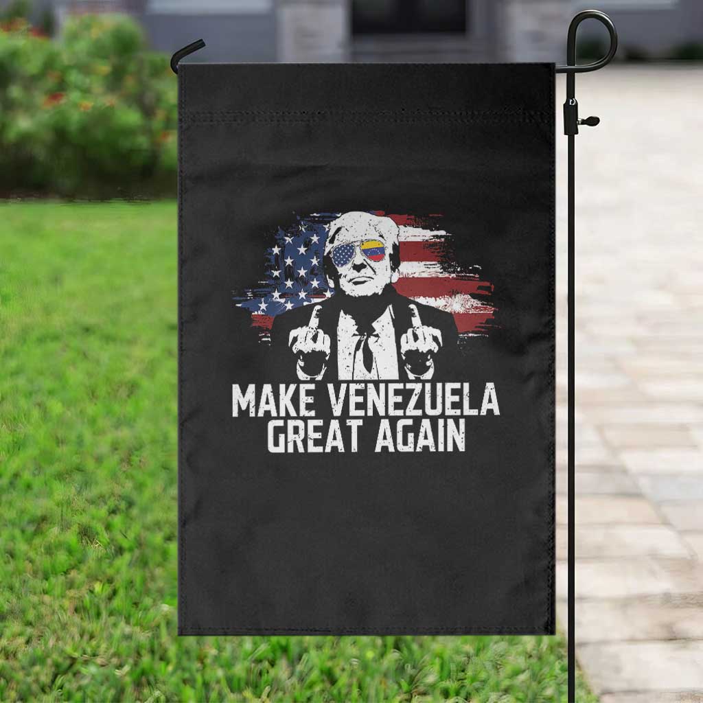 MVGA Make Venezuela Great Again Garden Flag Funny Political Gift TS12 Print Your Wear