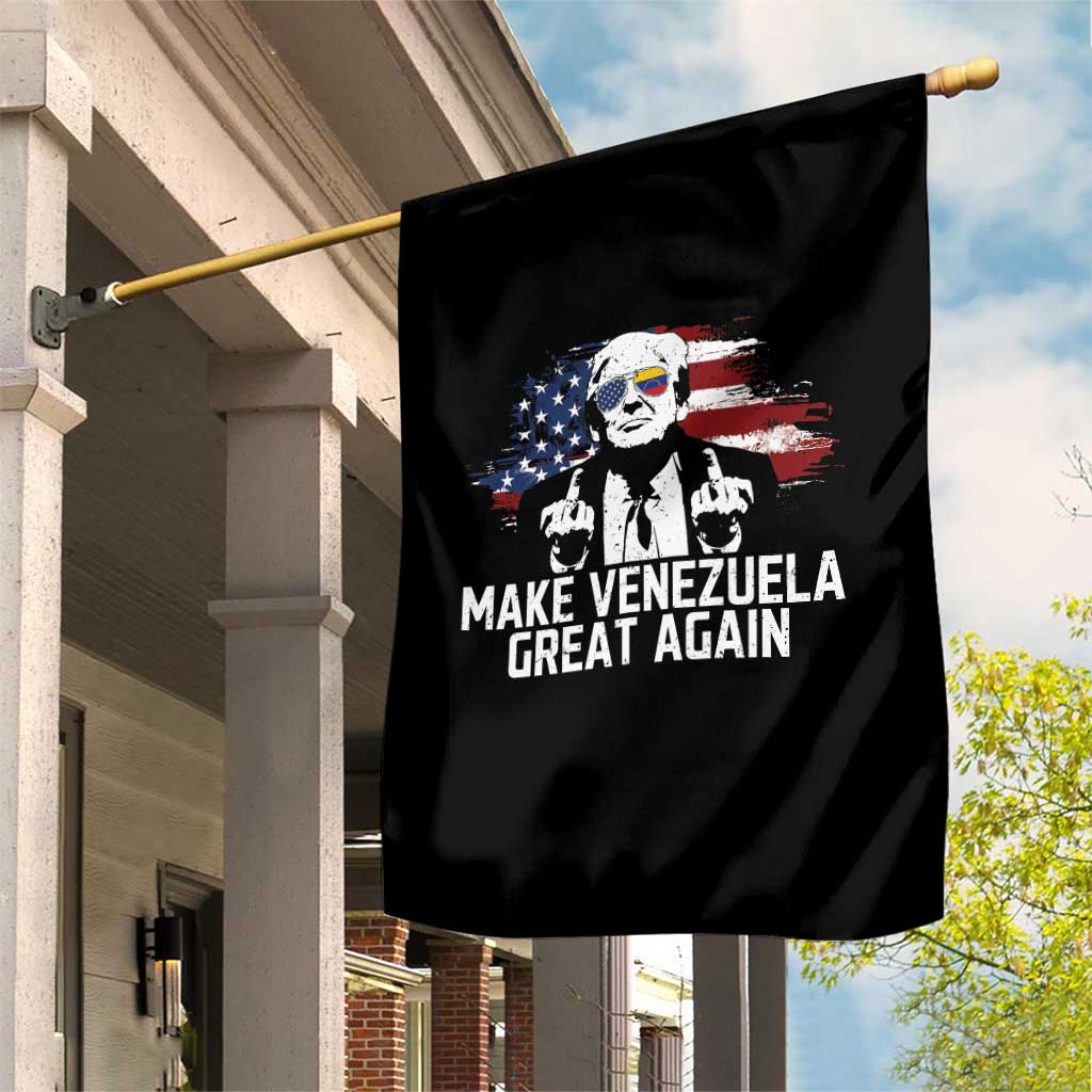 MVGA Make Venezuela Great Again Garden Flag Funny Political Gift TS12 Print Your Wear