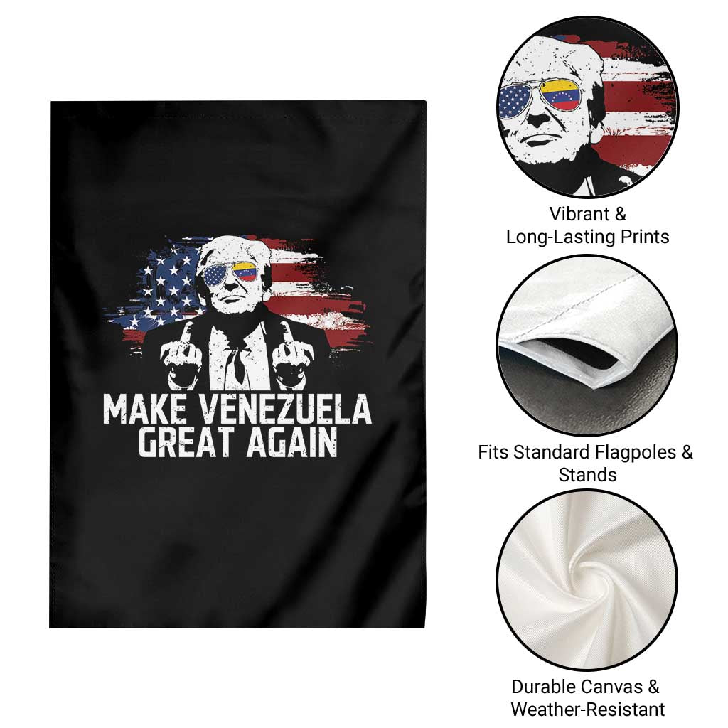 MVGA Make Venezuela Great Again Garden Flag Funny Political Gift TS12 Print Your Wear