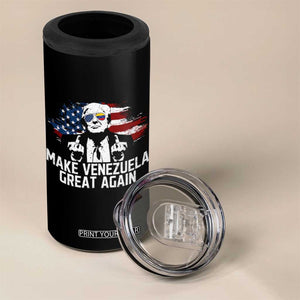 MVGA Make Venezuela Great Again 4 in 1 Can Cooler Tumbler Funny Political Gift TS12 Print Your Wear