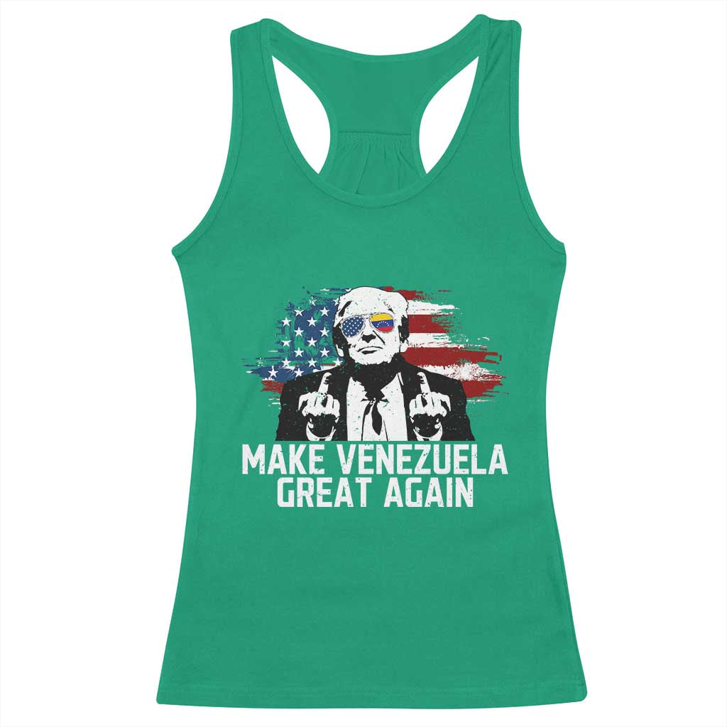 MVGA Make Venezuela Great Again Racerback Tank Top Funny Political Gift TS12 Irish Green Print Your Wear