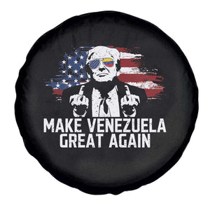 MVGA Make Venezuela Great Again Spare Tire Cover Funny Political Gift TS12 Print Your Wear