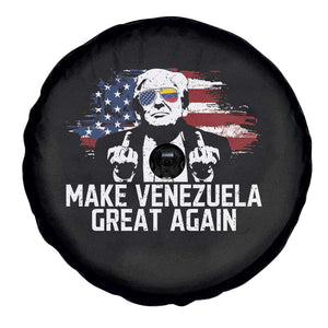 MVGA Make Venezuela Great Again Spare Tire Cover Funny Political Gift TS12 Print Your Wear