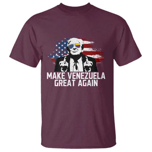 MVGA Make Venezuela Great Again T Shirt Funny Political Gift TS12 Maroon Print Your Wear