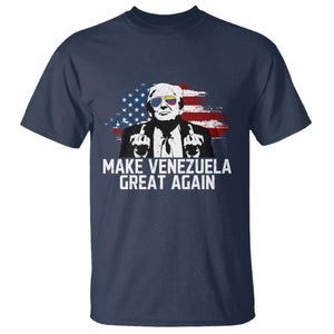 MVGA Make Venezuela Great Again T Shirt Funny Political Gift TS12 Navy Print Your Wear