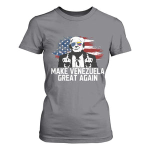 MVGA Make Venezuela Great Again T Shirt For Women Funny Political Gift TS12 Charcoal Print Your Wear