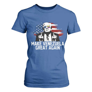 MVGA Make Venezuela Great Again T Shirt For Women Funny Political Gift TS12 Royal Blue Print Your Wear