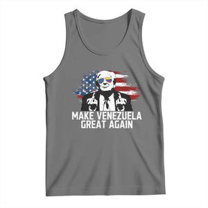 MVGA Make Venezuela Great Again Tank Top Funny Political Gift TS12 Black Heather Print Your Wear