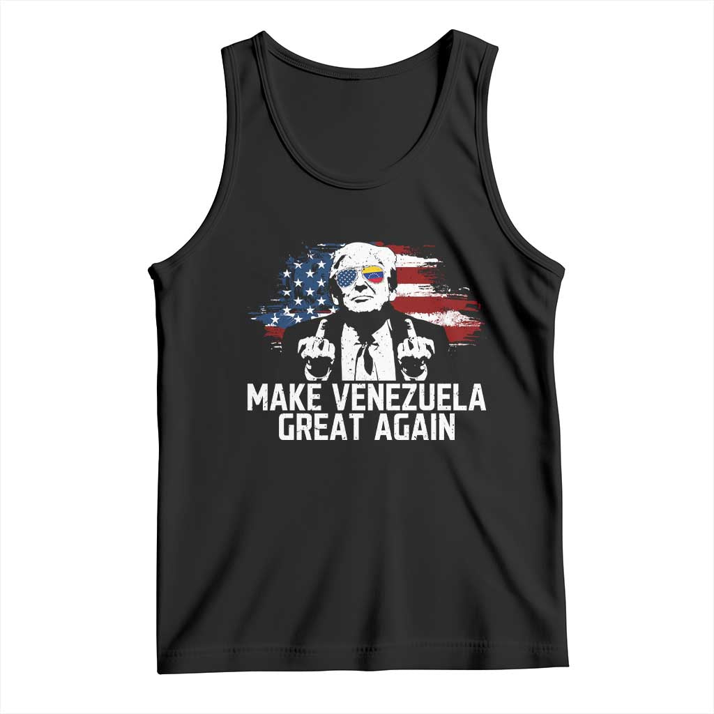 MVGA Make Venezuela Great Again Tank Top Funny Political Gift TS12 Black Print Your Wear