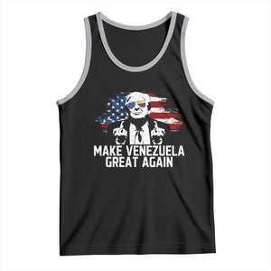 MVGA Make Venezuela Great Again Tank Top Funny Political Gift TS12 Black Athletic Heather Print Your Wear