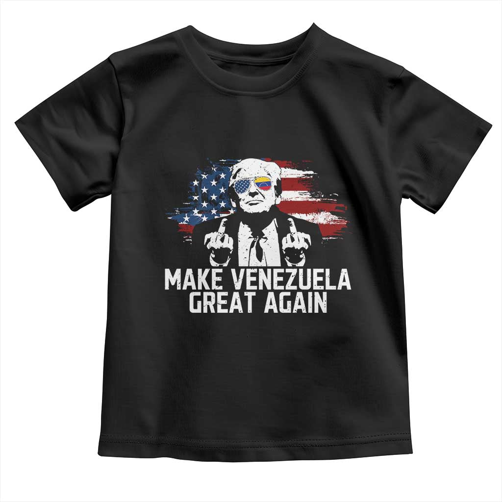 MVGA Make Venezuela Great Again Toddler T Shirt Funny Political Gift TS12 Black Print Your Wear