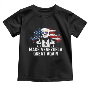 MVGA Make Venezuela Great Again Toddler T Shirt Funny Political Gift TS12 Black Print Your Wear