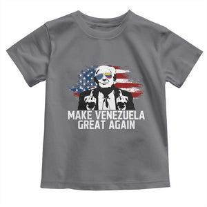 MVGA Make Venezuela Great Again Toddler T Shirt Funny Political Gift TS12 Charcoal Print Your Wear