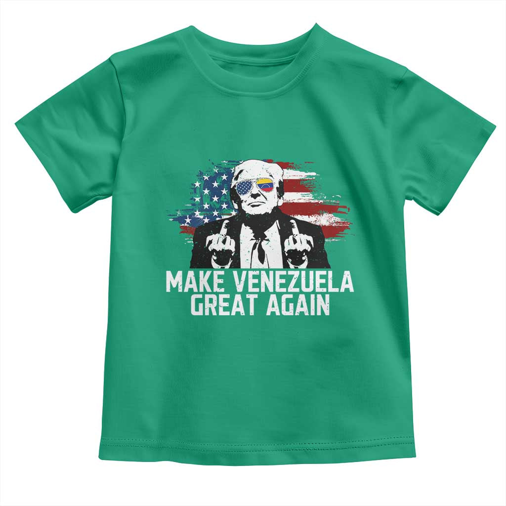 MVGA Make Venezuela Great Again Toddler T Shirt Funny Political Gift TS12 Irish Green Print Your Wear