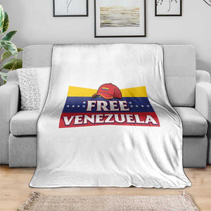 Free Venezuela Flag Patriotic Throw Blanket Venezuela Pride TS12 Print Your Wear