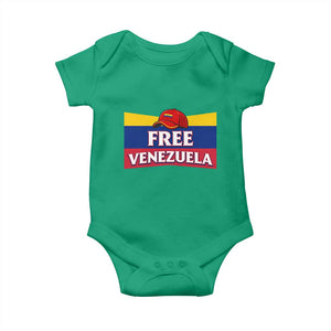 Free Venezuela Flag Patriotic Baby Onesie Venezuela Pride TS12 Irish Green Print Your Wear