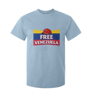 Free Venezuela Flag Patriotic T Shirt For Kid Venezuela Pride TS12 Light Blue Print Your Wear
