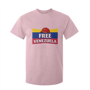 Free Venezuela Flag Patriotic T Shirt For Kid Venezuela Pride TS12 Light Pink Print Your Wear