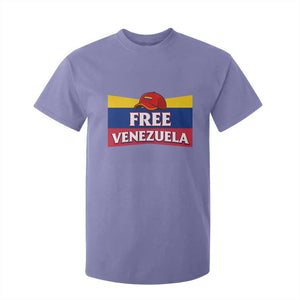 Free Venezuela Flag Patriotic T Shirt For Kid Venezuela Pride TS12 Violet Print Your Wear