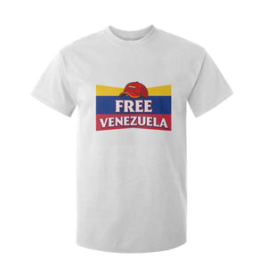 Free Venezuela Flag Patriotic T Shirt For Kid Venezuela Pride TS12 White Print Your Wear
