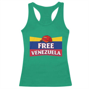 Free Venezuela Flag Patriotic Racerback Tank Top Venezuela Pride TS12 Irish Green Print Your Wear