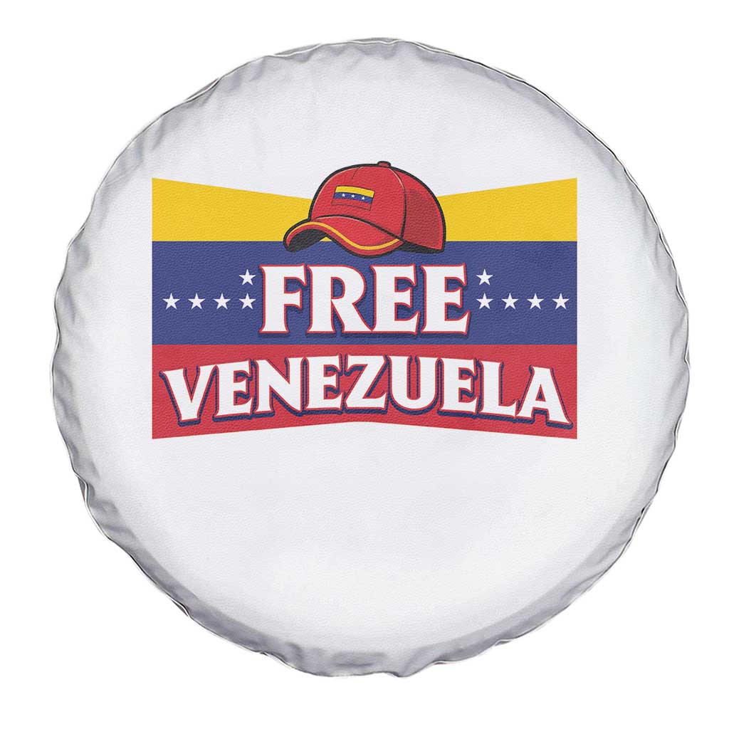 Free Venezuela Flag Patriotic Spare Tire Cover Venezuela Pride TS12 Print Your Wear