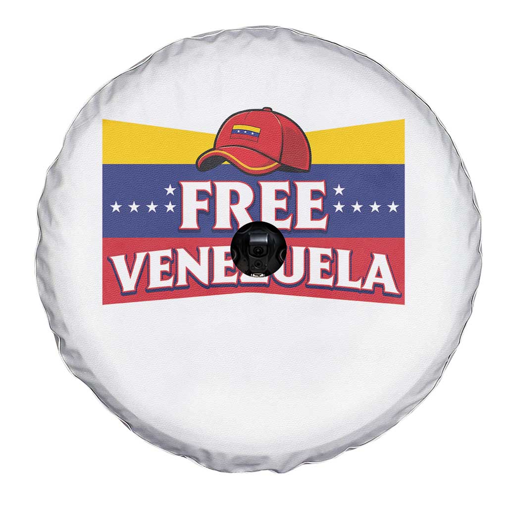 Free Venezuela Flag Patriotic Spare Tire Cover Venezuela Pride TS12 Print Your Wear