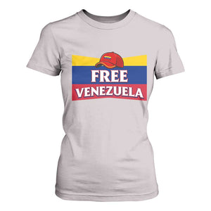 Free Venezuela Flag Patriotic T Shirt For Women Venezuela Pride TS12 Ice Gray Print Your Wear