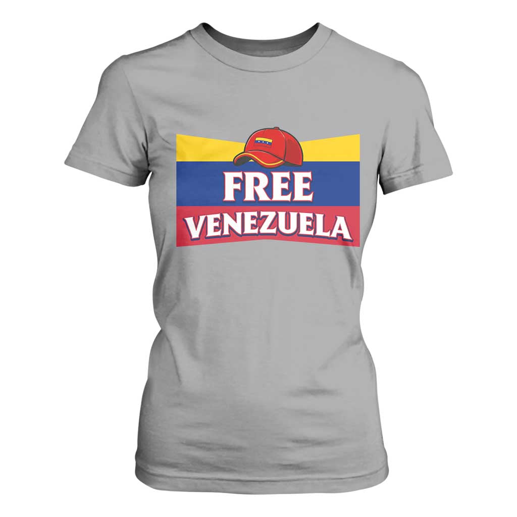 Free Venezuela Flag Patriotic T Shirt For Women Venezuela Pride TS12 Sport Gray Print Your Wear