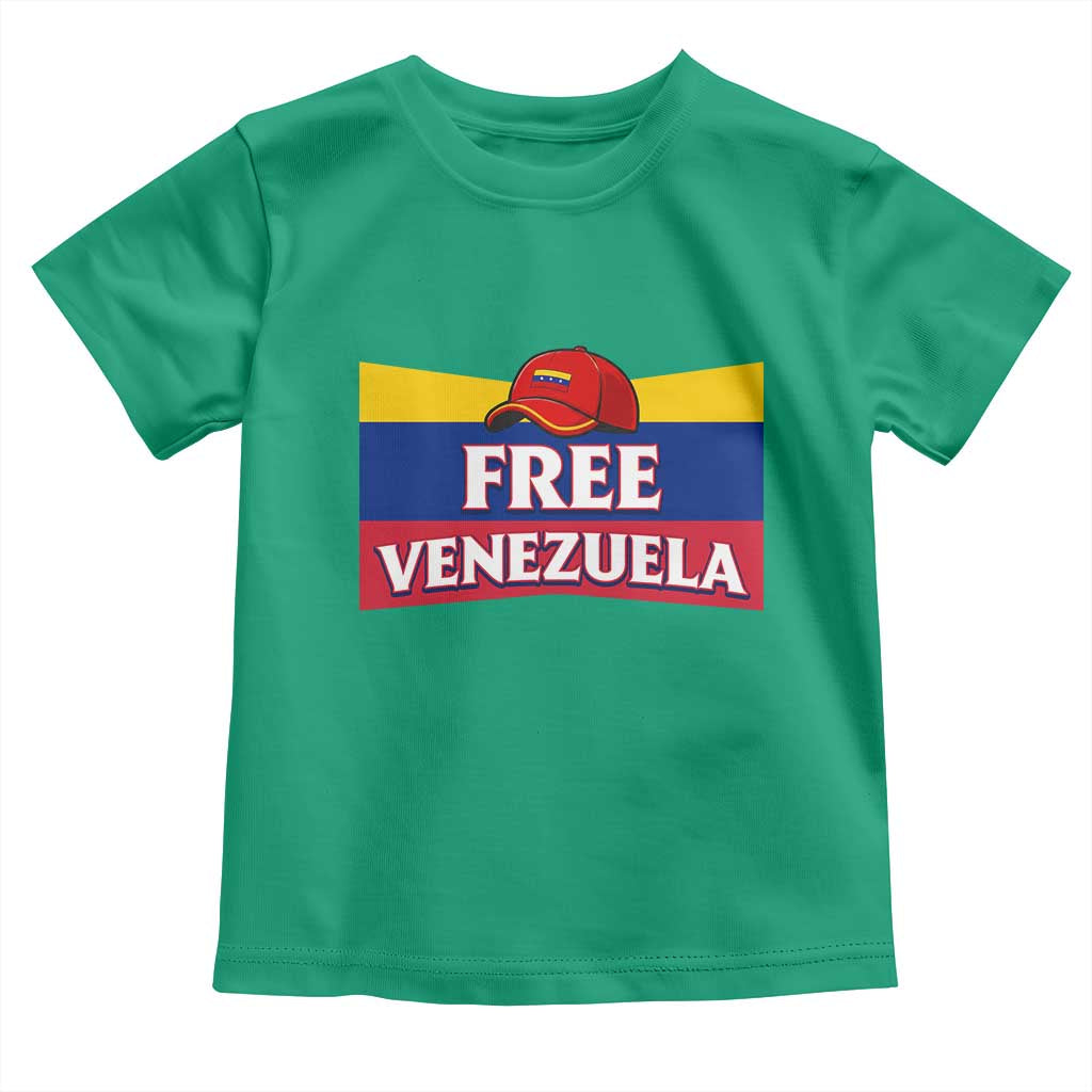 Free Venezuela Flag Patriotic Toddler T Shirt Venezuela Pride TS12 Irish Green Print Your Wear
