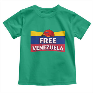 Free Venezuela Flag Patriotic Toddler T Shirt Venezuela Pride TS12 Irish Green Print Your Wear