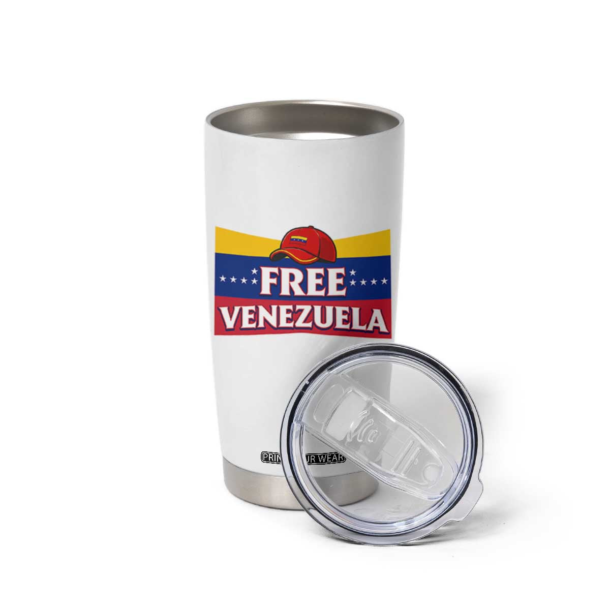Free Venezuela Flag Patriotic Tumbler Cup Venezuela Pride TS12 Print Your Wear