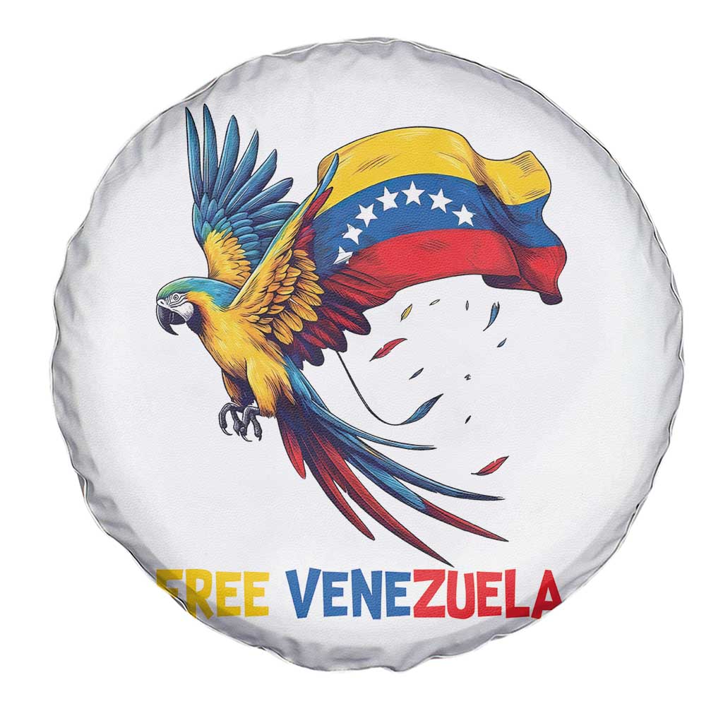 American Venezuela Support Freedom Spare Tire Cover Venezuelan Free TS12 Print Your Wear