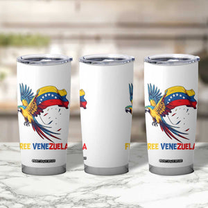 American Venezuela Support Freedom Tumbler Cup Venezuelan Free TS12 Print Your Wear