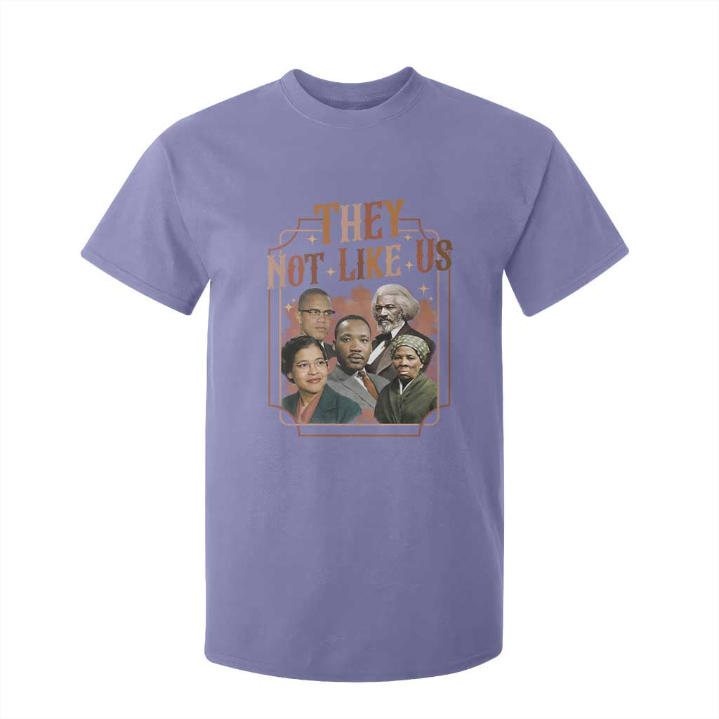 They Not Like Us T Shirt For Kid African American History Leaders TS12 Violet Print Your Wear