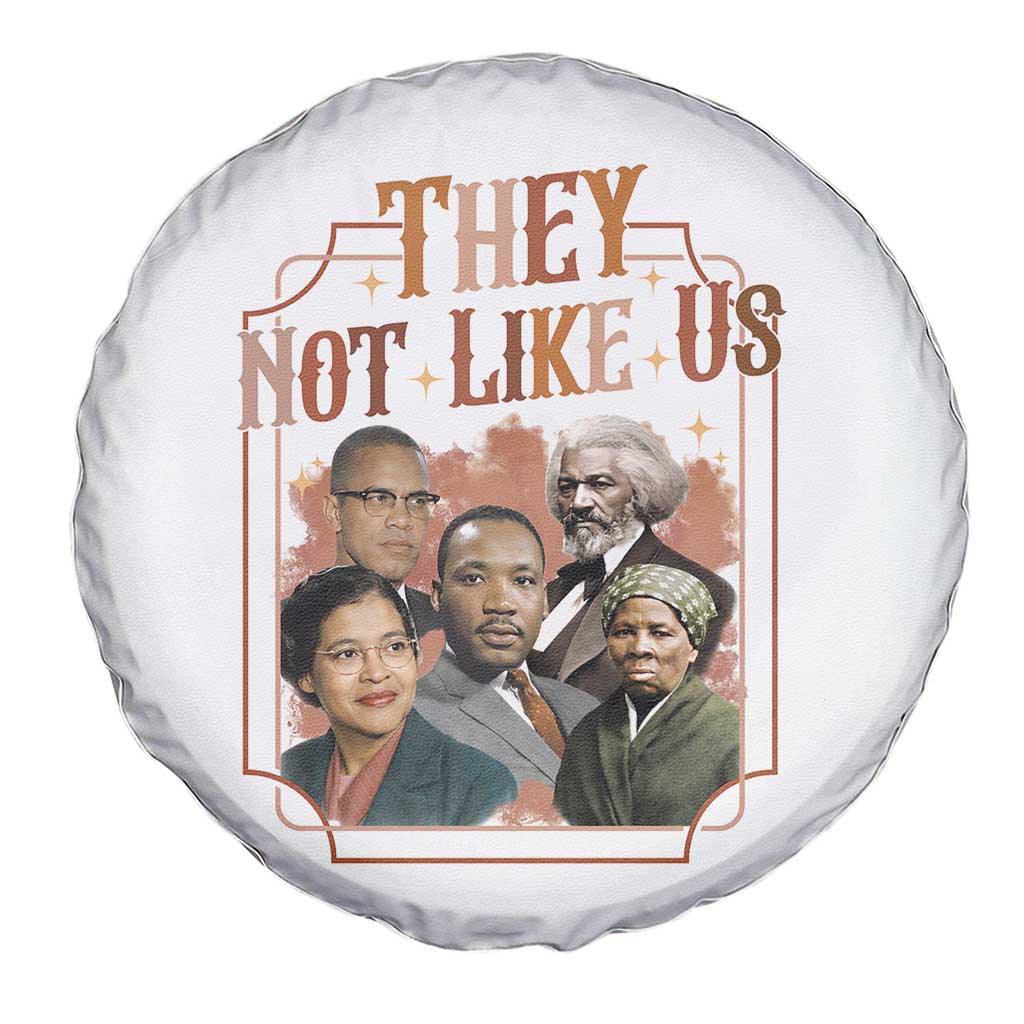 They Not Like Us Spare Tire Cover African American History Leaders TS12 Print Your Wear
