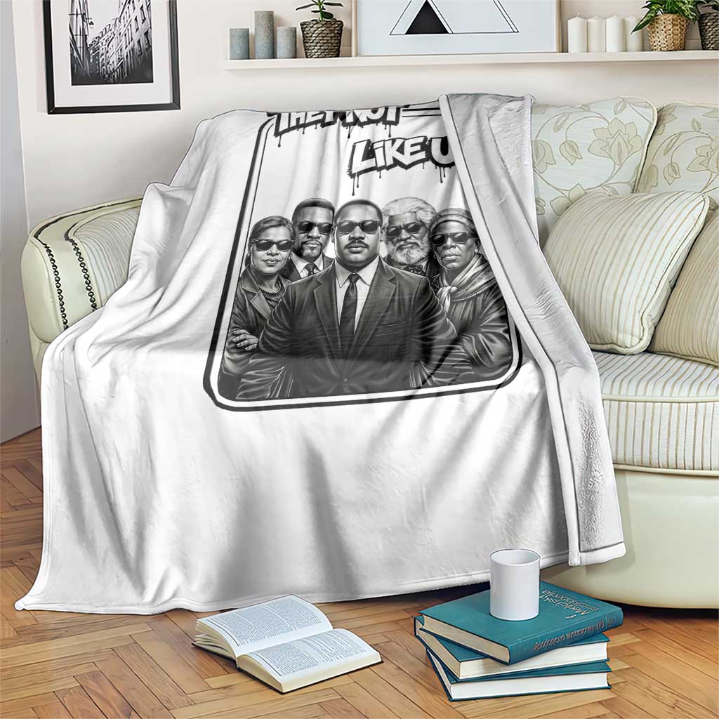 Vintage African American Heroes Throw Blanket They Not Like Us TS12 Print Your Wear