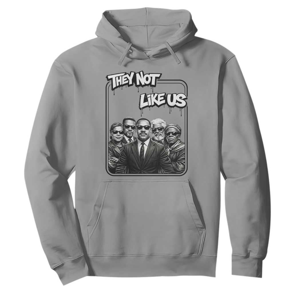 Vintage African American Heroes Hoodie They Not Like Us TS12 Sport Gray Print Your Wear