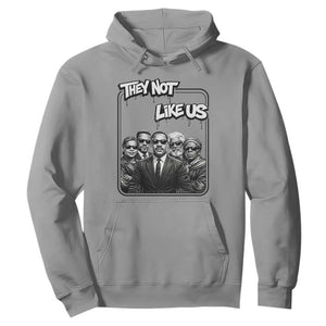 Vintage African American Heroes Hoodie They Not Like Us TS12 Sport Gray Print Your Wear