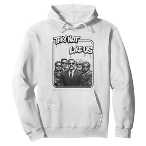 Vintage African American Heroes Hoodie They Not Like Us TS12 White Print Your Wear