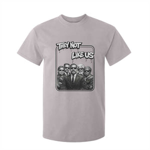 Vintage African American Heroes T Shirt For Kid They Not Like Us TS12 Ice Gray Print Your Wear