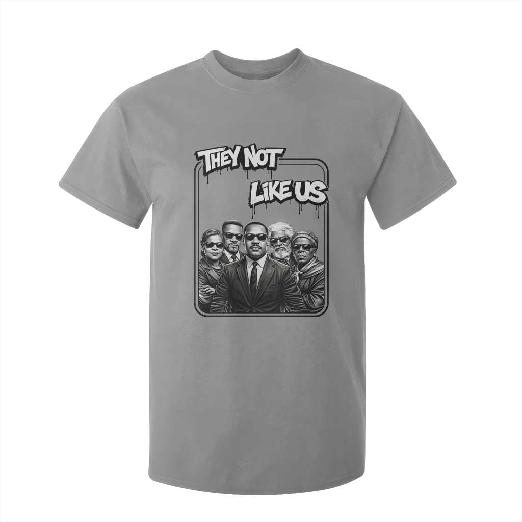 Vintage African American Heroes T Shirt For Kid They Not Like Us TS12 Sport Gray Print Your Wear