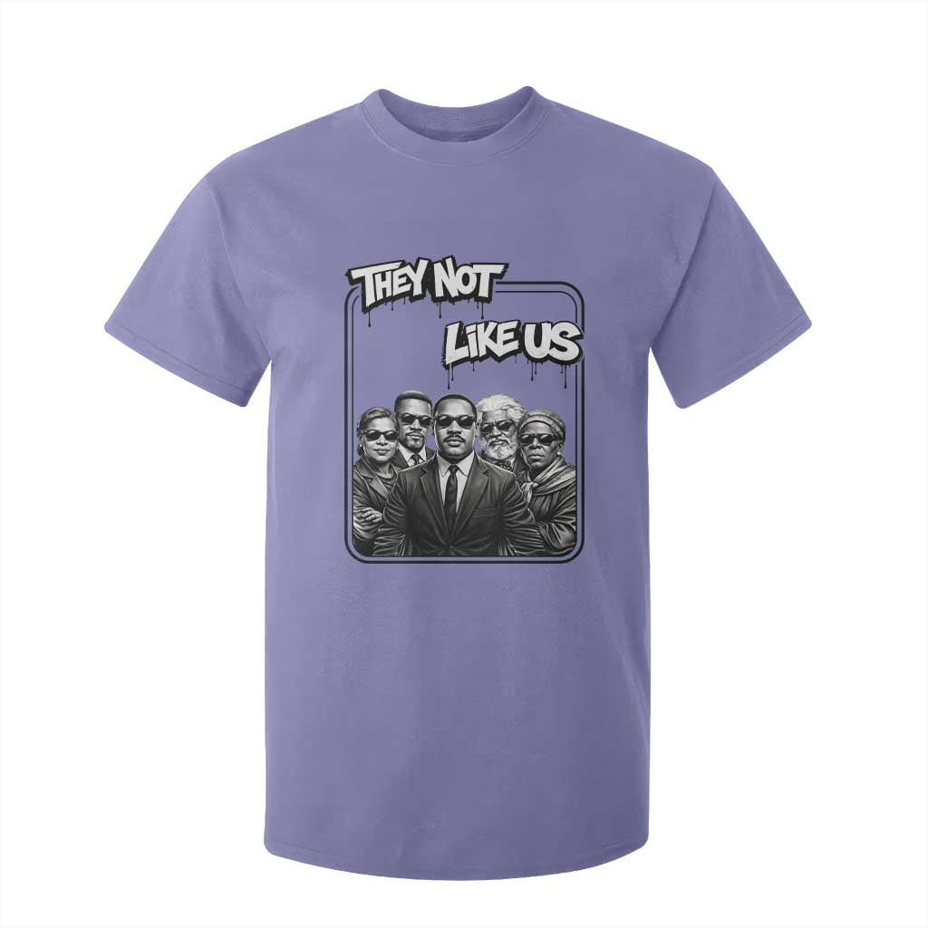Vintage African American Heroes T Shirt For Kid They Not Like Us TS12 Violet Print Your Wear