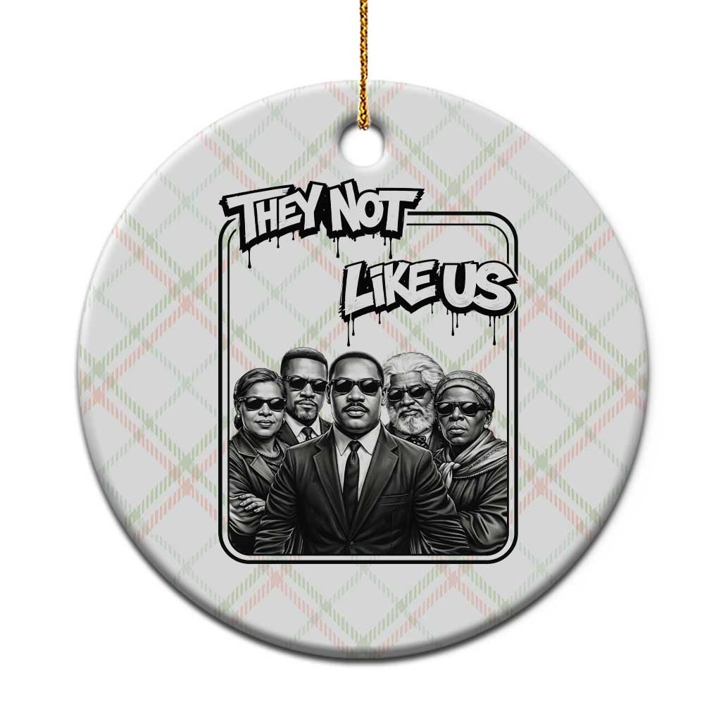 Vintage African American Heroes Ceramic Ornament They Not Like Us TS12 1pc Christmas Plaid Print Your Wear